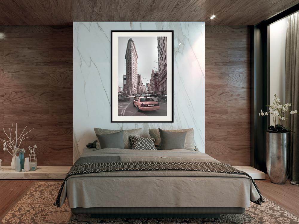 Photography Wall Frame - Flatiron Building-artwork for wall with acrylic glass protection