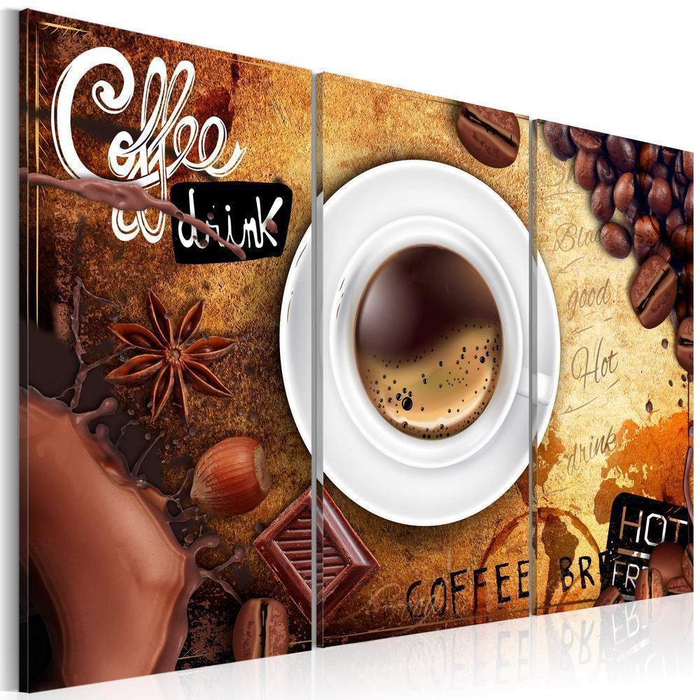 Canvas Print - Cup of coffee-ArtfulPrivacy-Wall Art Collection