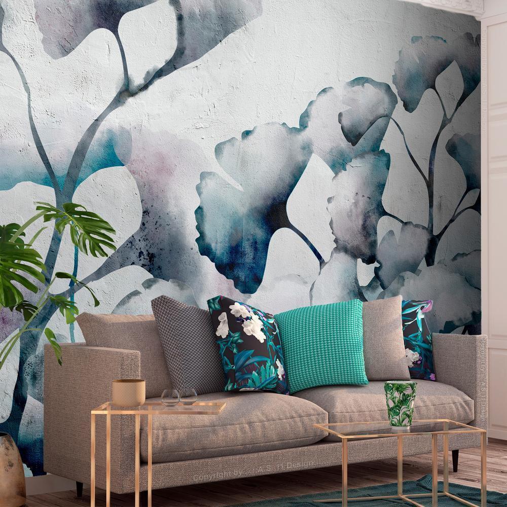 Wall Mural - Ginkgo Leaves-Wall Murals-ArtfulPrivacy