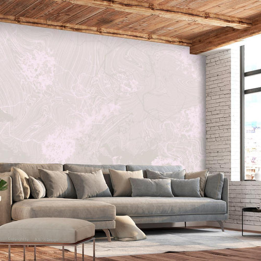 Wall Mural - Pink Rock-Wall Murals-ArtfulPrivacy