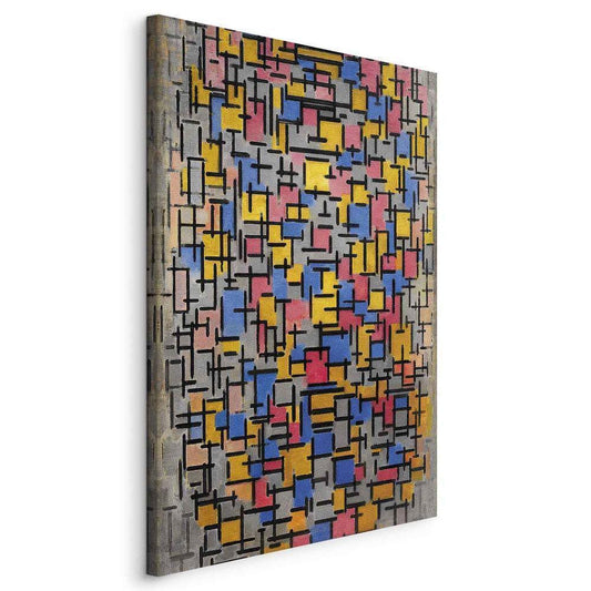 Impression sur toile - Composition (Piet Mondrian)