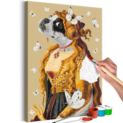 Kit de peinture par numéros - Lady Pug 