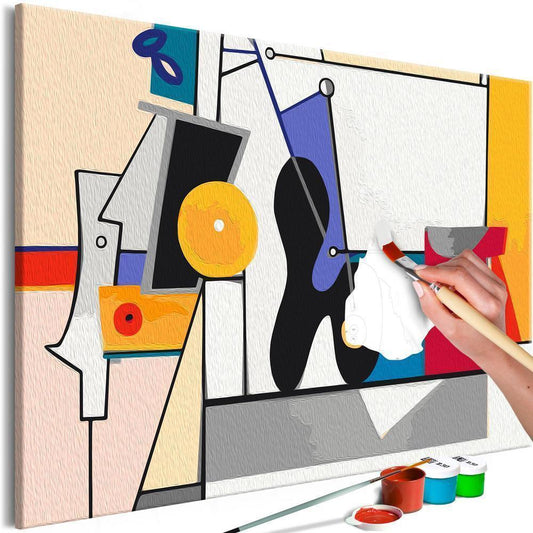 Start learning Painting - Paint By Numbers Kit - Arshile Gorky: Organization - new hobby