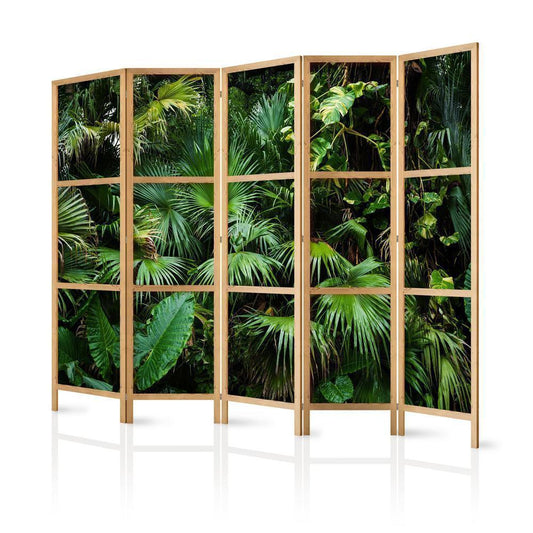 Japanese Room Divider - Sunny Jungle II