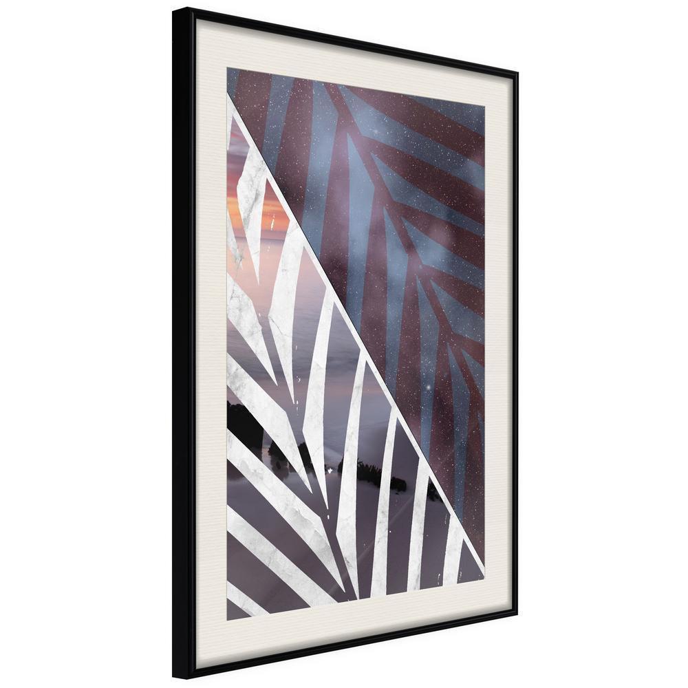 Botanical Wall Art - Day and Night in the Jungle-artwork for wall with acrylic glass protection