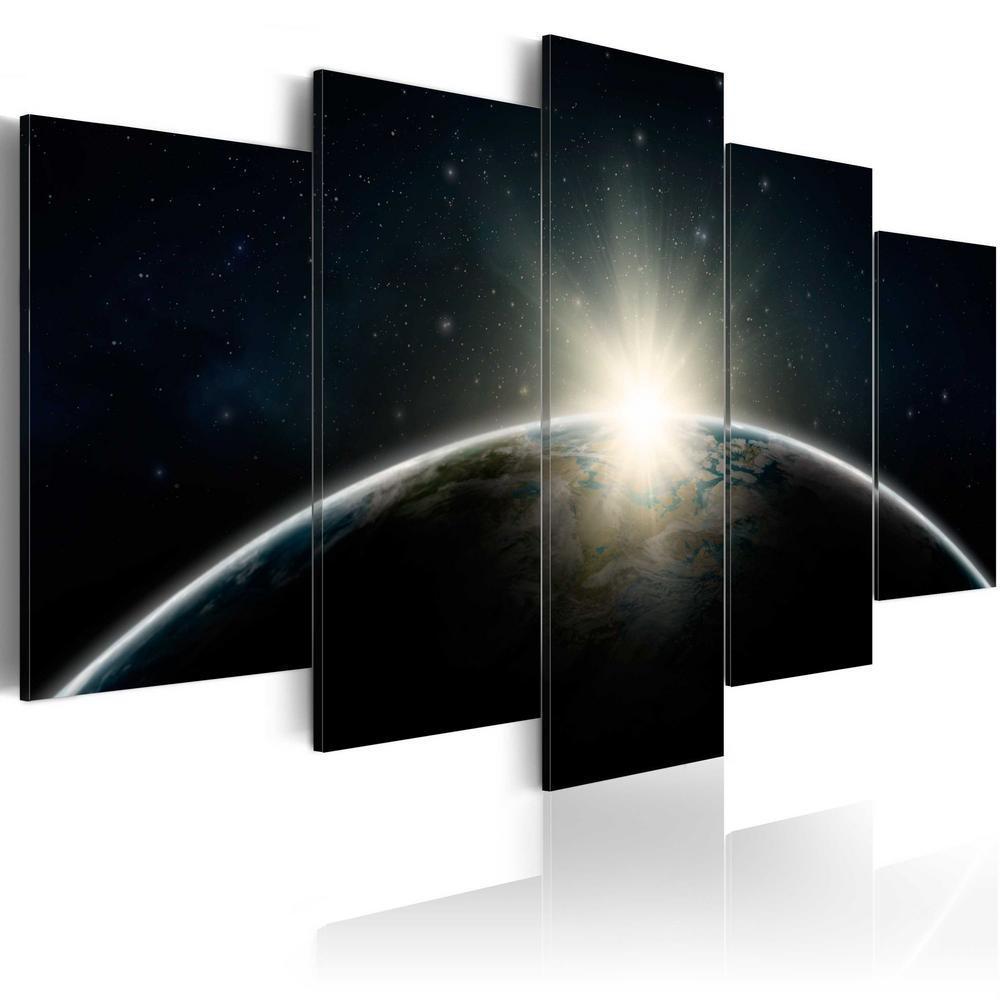 Canvas Print - Blue planet - Earth-ArtfulPrivacy-Wall Art Collection