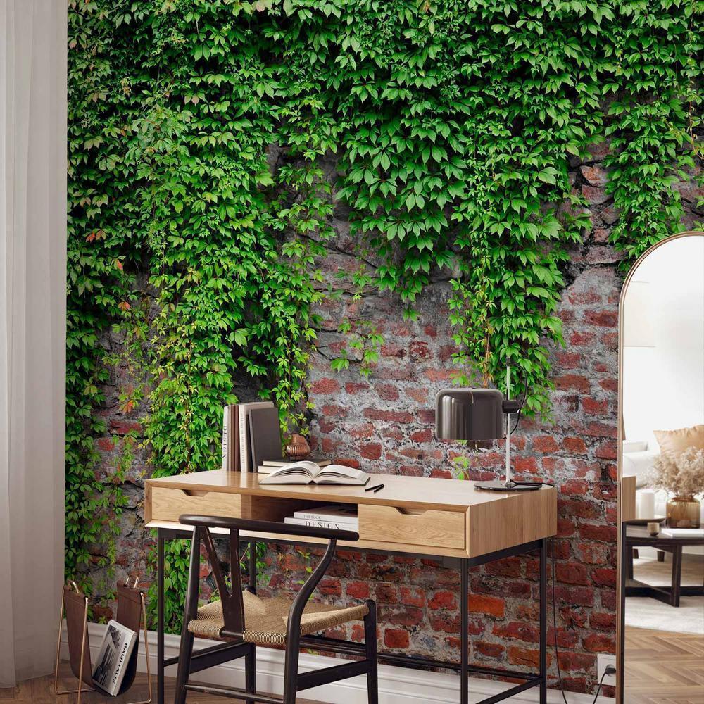 Wall Mural - Brick and ivy