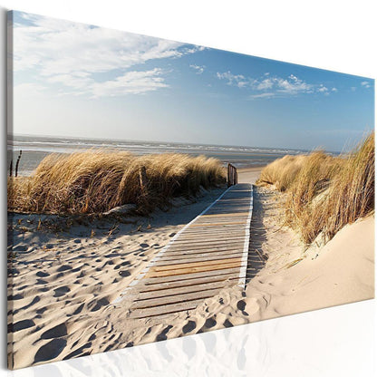 Canvas Print - Wild Beach-ArtfulPrivacy-Wall Art Collection