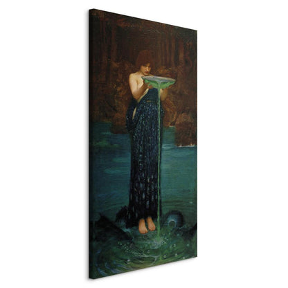 Canvas Print - Circe Invidiosa-ArtfulPrivacy-Wall Art Collection