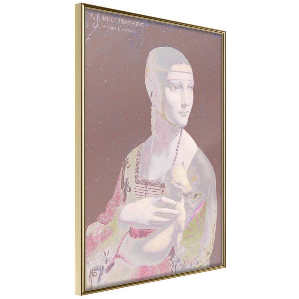 Wall Decor Portrait - Subdued Classic-artwork for wall with acrylic glass protection