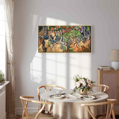 Impression sur toile - Racines d'arbres (Vincent Van Gogh)