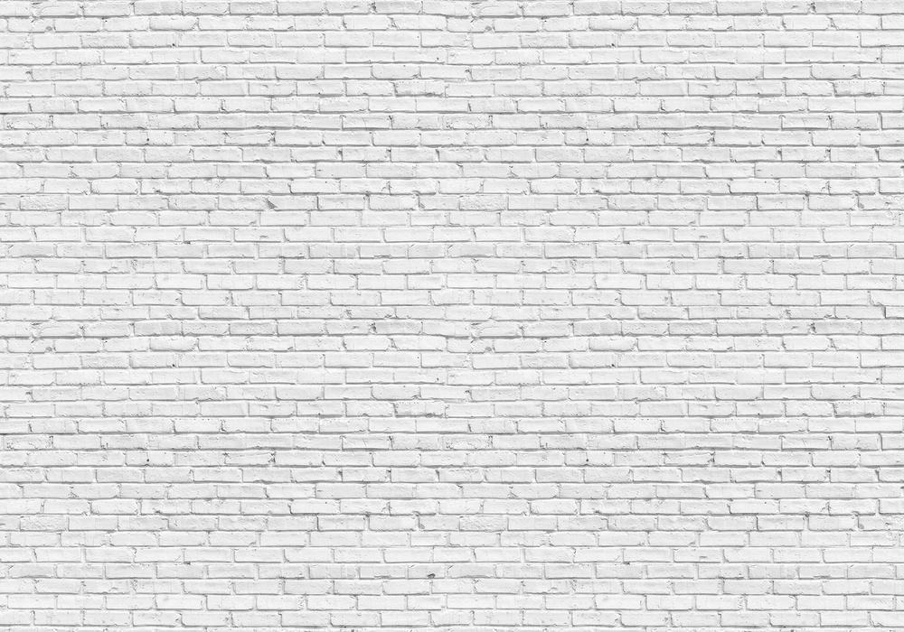 Wall Mural - Gray Brick-Wall Murals-ArtfulPrivacy