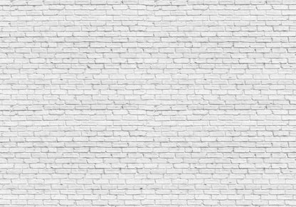 Wall Mural - Gray Brick-Wall Murals-ArtfulPrivacy