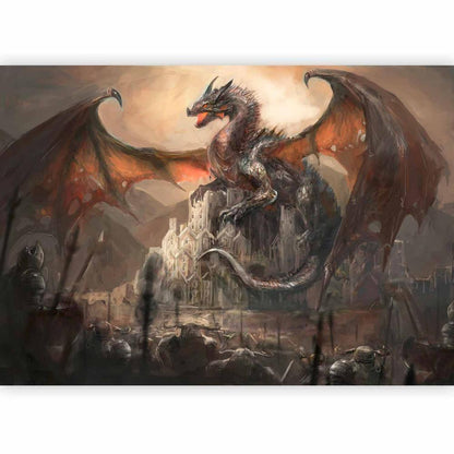 Wall Mural - Dragon castle