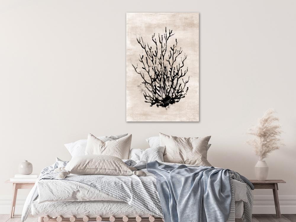 Canvas Print - Water Bush (1 Part) Vertical-ArtfulPrivacy-Wall Art Collection