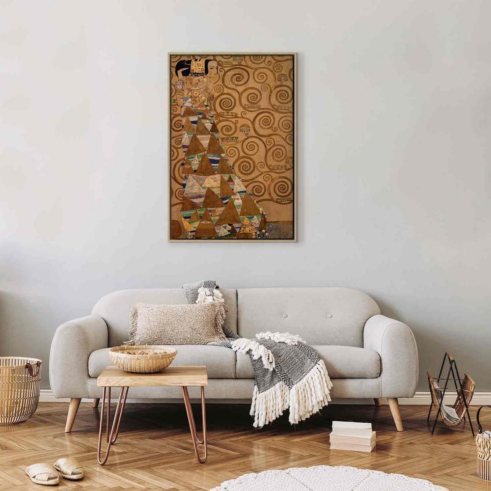 Canvas Print - Expectation (Gustav Klimt)