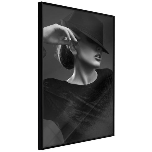 Wall Decor Portrait - Coquette-artwork for wall with acrylic glass protection