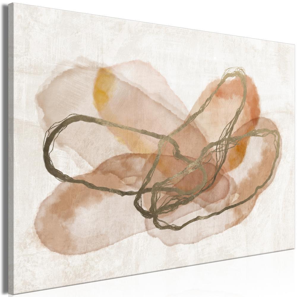 Canvas Print - Delicate Composition (1 Part) Wide-ArtfulPrivacy-Wall Art Collection