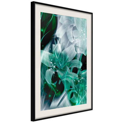 Botanical Wall Art - Poisonous Flowers-artwork for wall with acrylic glass protection