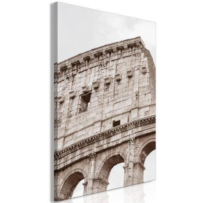 Canvas Print - Colosseum (1 Part) Vertical-ArtfulPrivacy-Wall Art Collection