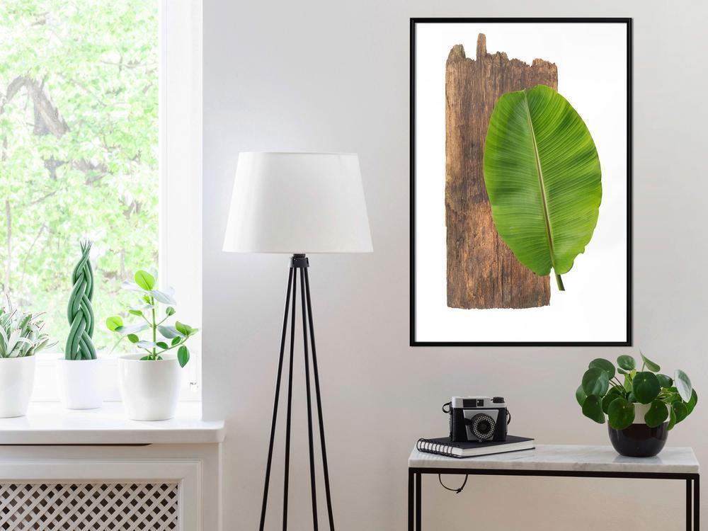 Botanical Wall Art - Forest Nature-artwork for wall with acrylic glass protection