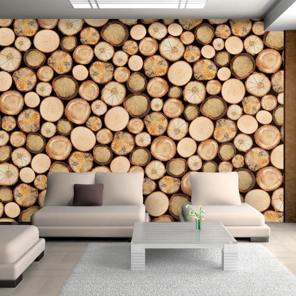 Wall Mural - In sawmill-Wall Murals-ArtfulPrivacy