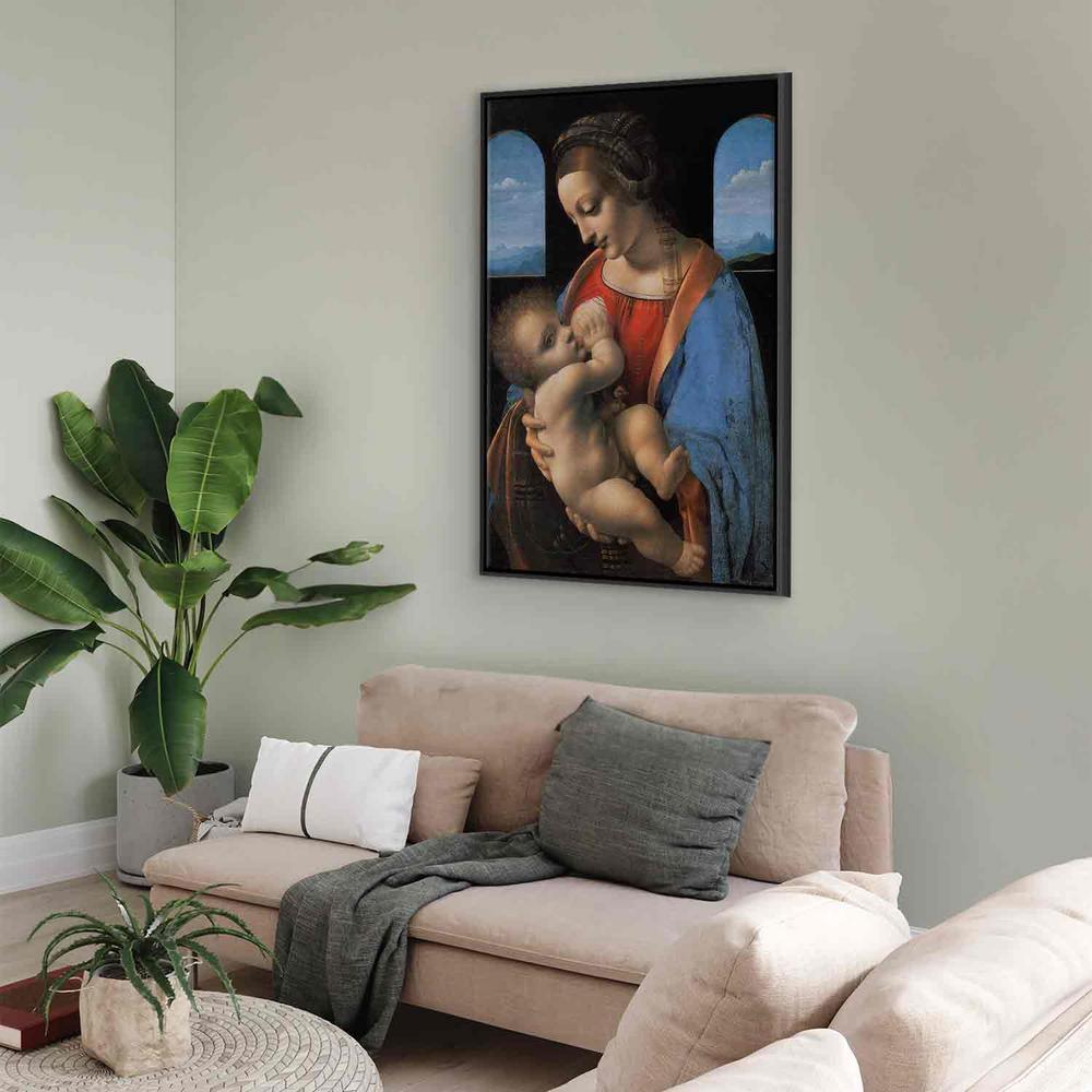 Canvas Print - Madonna Litta (Leonardo da Vinci)