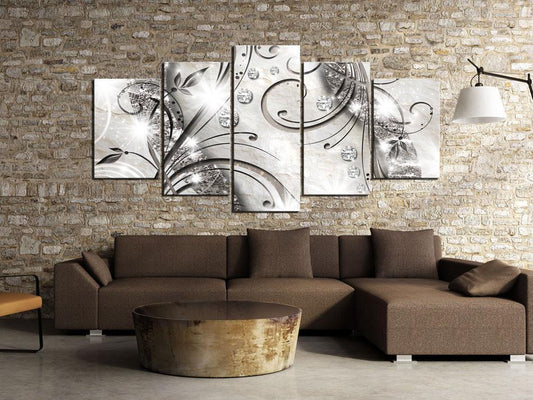 Canvas Print - Diamond twig-ArtfulPrivacy-Wall Art Collection