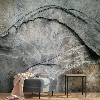 Wall Mural - Alphabet of Trees-Wall Murals-ArtfulPrivacy