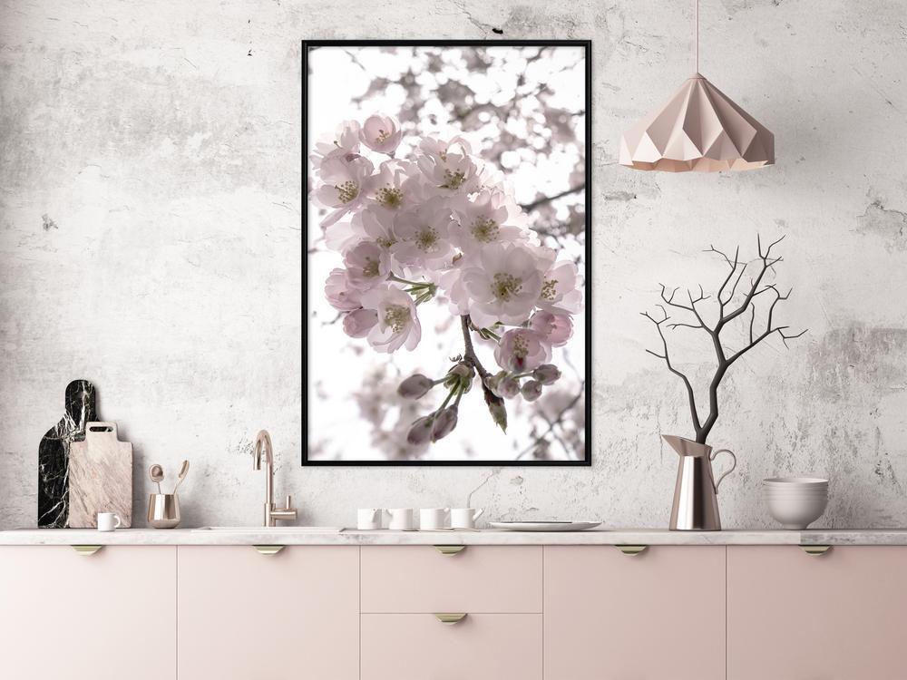 Botanical Wall Art - Spring Visit-artwork for wall with acrylic glass protection