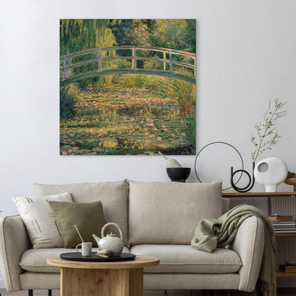 Canvas Print - Bridge at Giverny-ArtfulPrivacy-Wall Art Collection