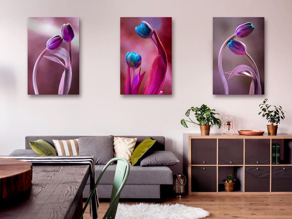 Canvas Print - Tulips in Love-ArtfulPrivacy-Wall Art Collection