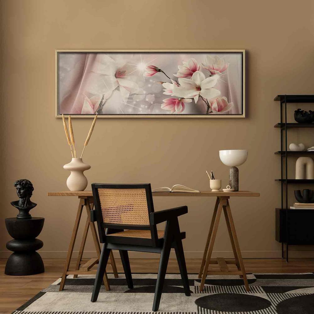 Canvas Print - Magnolia Reflection (1 Part) Narrow