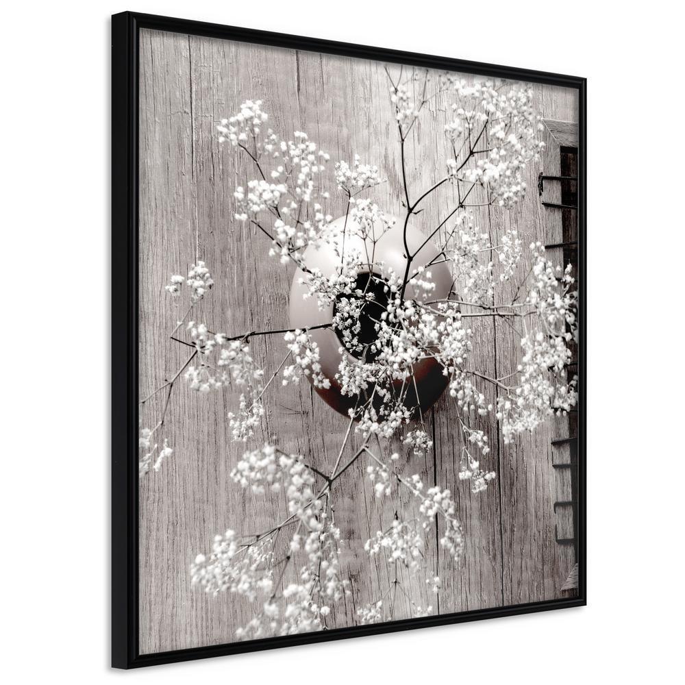 Botanical Wall Art - Reminiscence of Spring (Square)-artwork for wall with acrylic glass protection