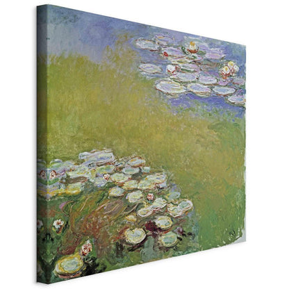 Impression sur toile - Nymphéas (Claude Monet)