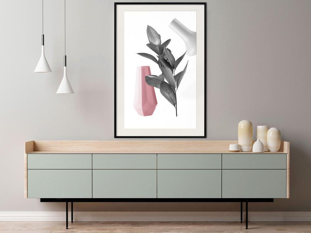 Botanical Wall Art - Floral Alchemy I-artwork for wall with acrylic glass protection