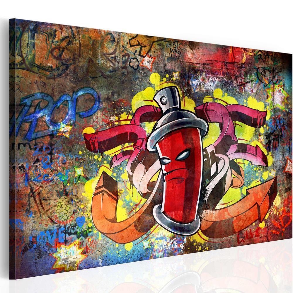 Canvas Print - Graffiti master-ArtfulPrivacy-Wall Art Collection