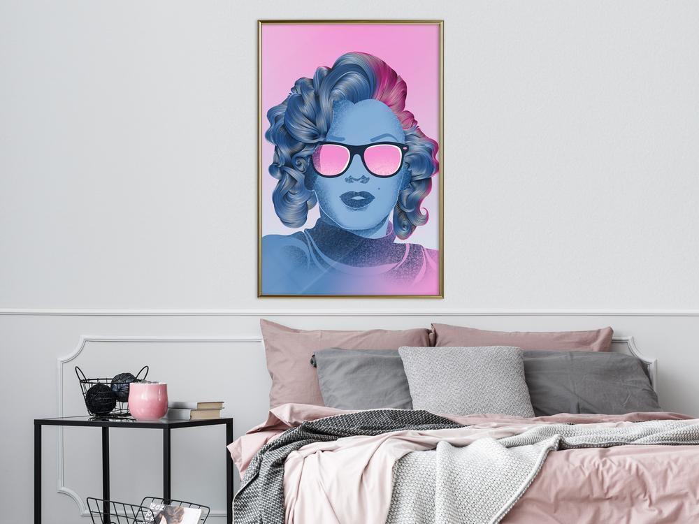 Wall Decor Portrait - Pop Culture Icon-artwork for wall with acrylic glass protection