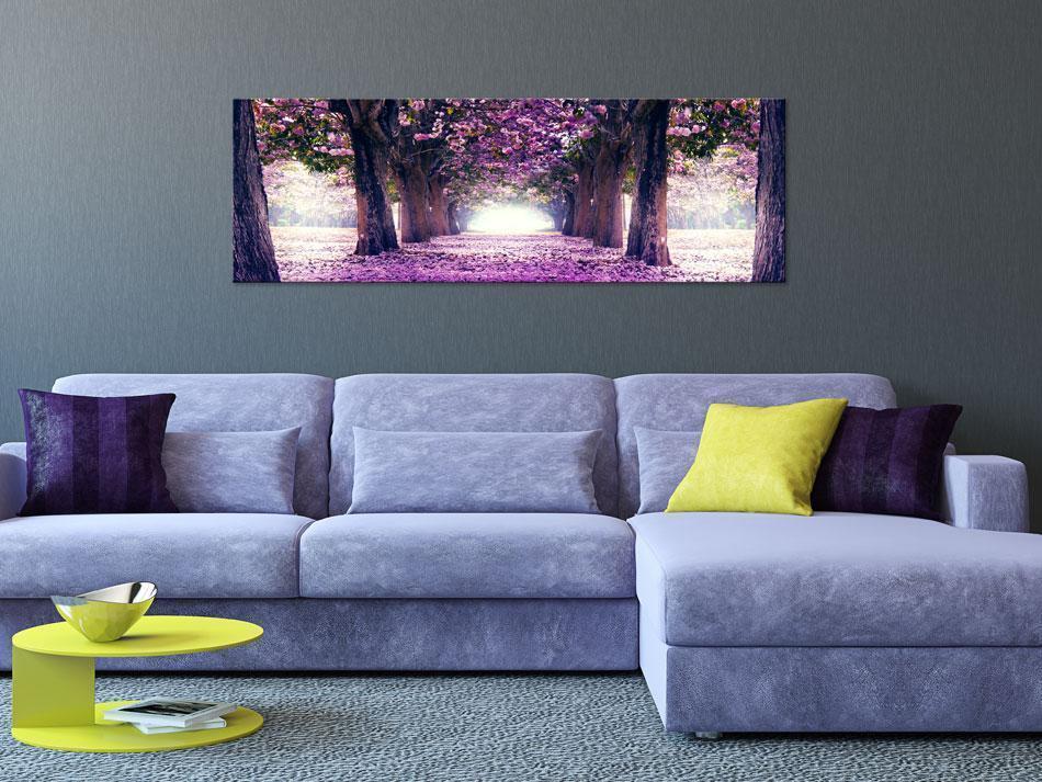 Canvas Print - Purple Spring-ArtfulPrivacy-Wall Art Collection