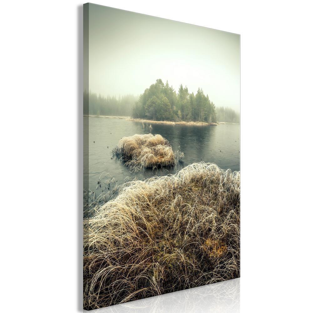 Canvas Print - Autumn in the Wetlands (1 Part) Vertical-ArtfulPrivacy-Wall Art Collection