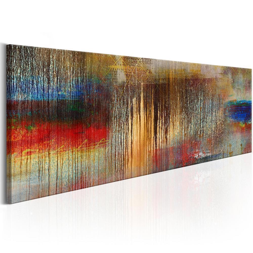 Canvas Print - Colourful Rainstorm-ArtfulPrivacy-Wall Art Collection