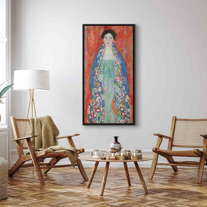 Canvas Print - Portrait of Fräulein Lieser (Gustav Klimt)