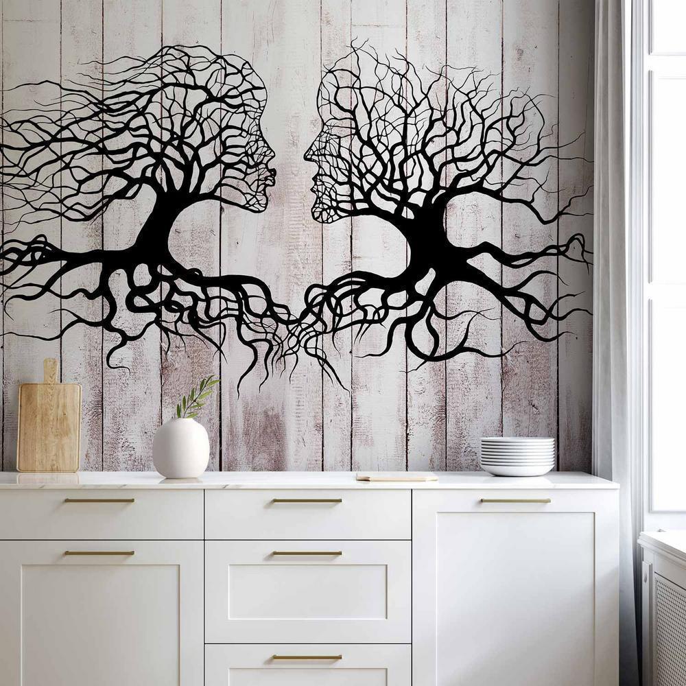 Wall Mural - A Kiss of a Trees