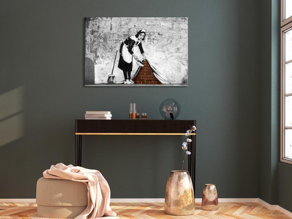 Canvas Print - Maid (1 Part) Wide-ArtfulPrivacy-Wall Art Collection