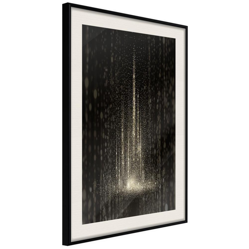 Framed Art - Rain of Light-artwork for wall with acrylic glass protection