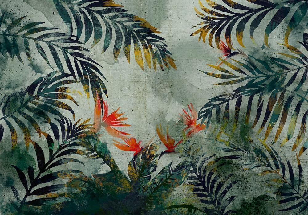 Wall Mural - Jungle Flowers