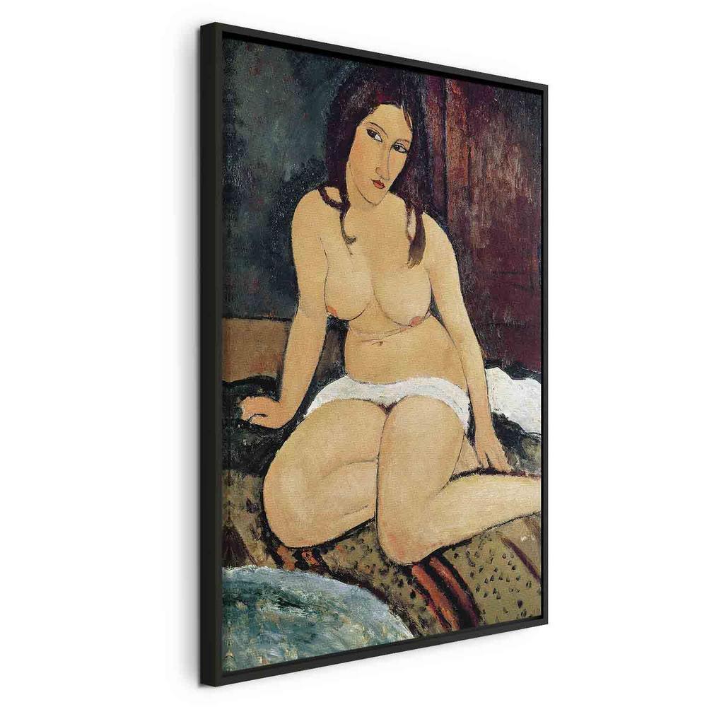 Canvas Print - Seated Nude (Amedeo Modigliani)