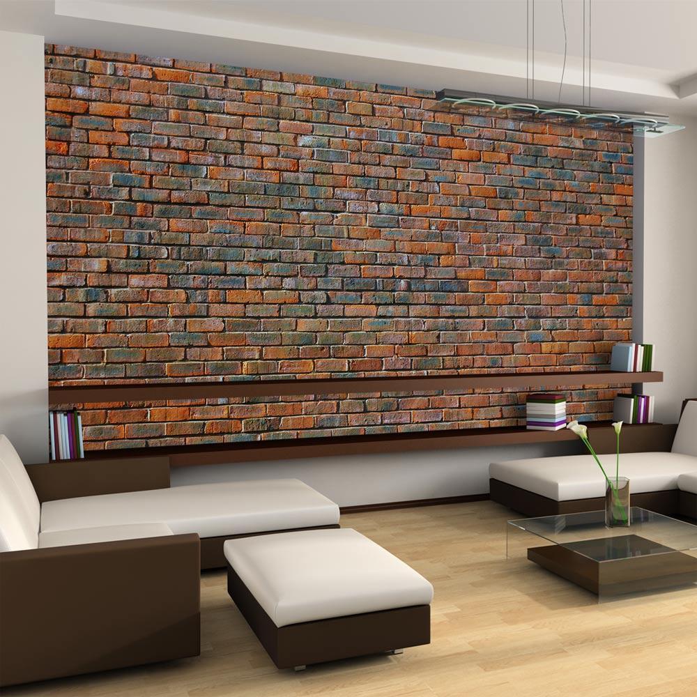 Wall Mural - Brick wall-Wall Murals-ArtfulPrivacy