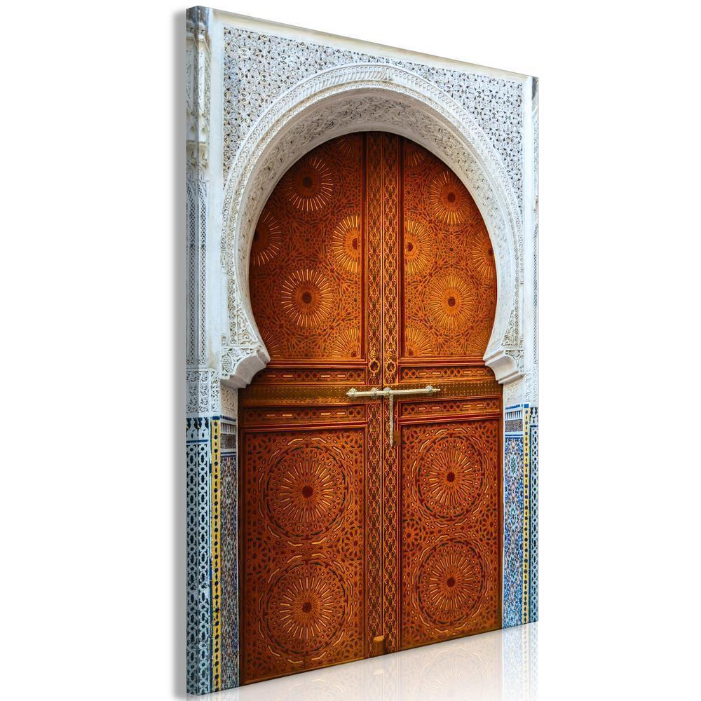 Canvas Print - Door of Dreams (1 Part) Vertical-ArtfulPrivacy-Wall Art Collection