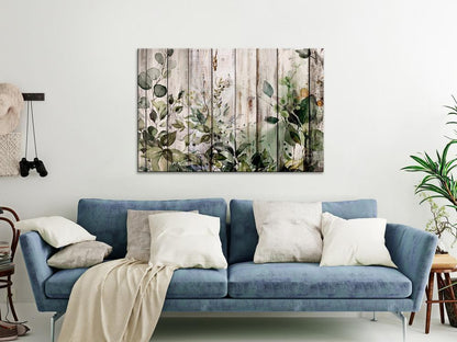 Canvas Print - Summer Field (1 Part) Wide-ArtfulPrivacy-Wall Art Collection